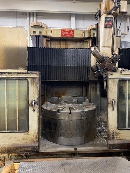 56&quot; Bullard DYN-AU-TAPE CNC Vertical Boring Mill