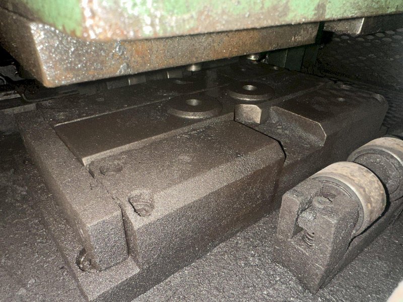 16&quot; X 1&quot; STEEL PLATE FRANKLIN FMI HYDRAULIC PUNCH &amp; SHEAR LINE: STOCK #23099