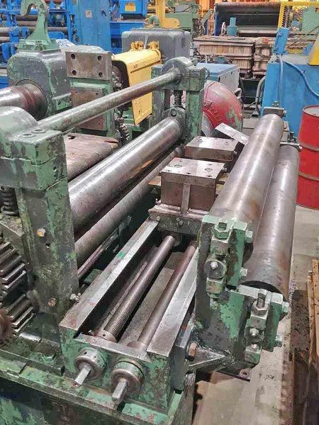 32" x 5.00" x 10,000# Stamco Slitting Line STOCK#3221