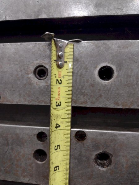 (2) 48" H X 29.5" W X 29" DEEP STEEL ANGLE PLATES: YOBRO #25794