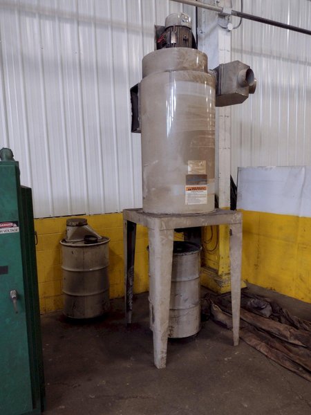 42" X 50 HP TIMESAVER MODEL #343-1SG  SLAG GRINDER BELT SANDER WITH HAMMOND DUST COLLECTOR: STOCK #17009