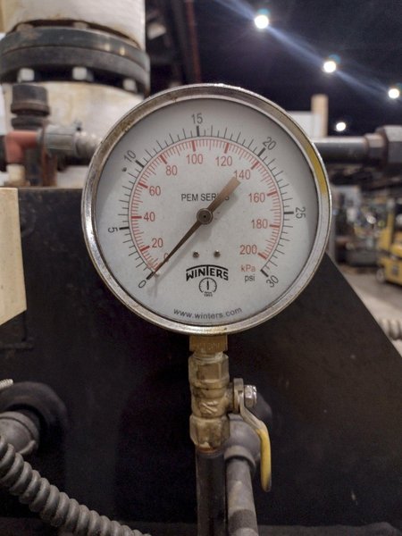 40 HP COLUMBIA MODEL MPH-40 GAS FIRED BOILER: STOCK #22543
