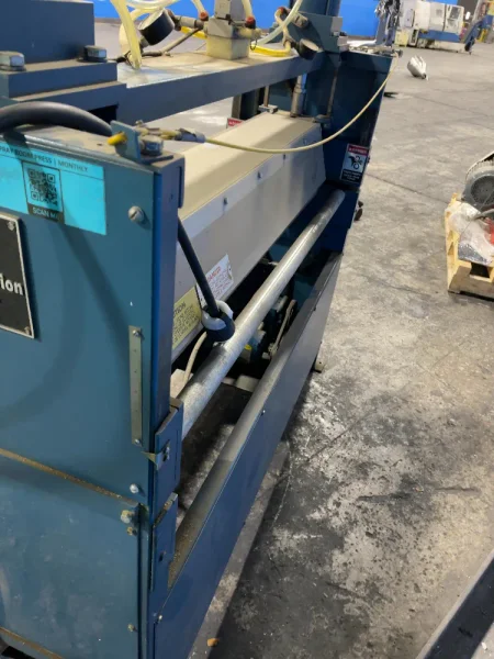 THE UNION TOOL CORP 56” X 2” ROLLERS HYDRAULIC SHEETER   -  UNION ROTARY PRESS #15, 50