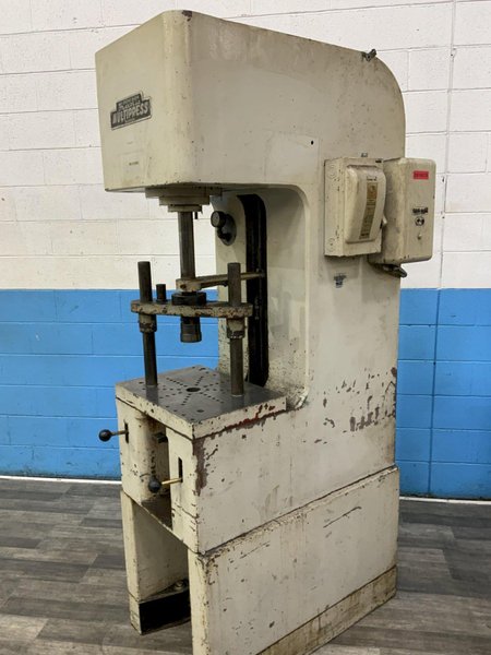 10 TON DENISON HYDRAULIC C FRAME PRESS: STOCK #80820