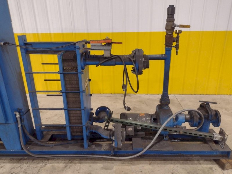 ALPHA1 QUENCH / FILTRATION CONTROLS WITH APV #SR2-12 HEAT EXCHANGER:S TOCK #21686