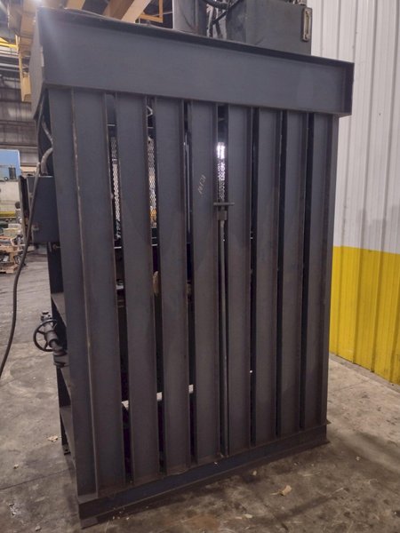 2001 J.V. MFG INC CRAM-A-LOT MODEL #DHR-60-LU VERTICAL CARDBOARD BALER: YOBRO #25051