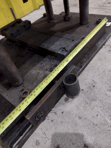 3 TON AIRAM 4 POST ROLLFORMER CUTOFF / PUNCH PRESS: STOCK #22112