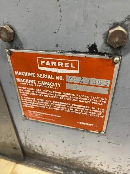 FARREL/BANBURY LAB MIXER