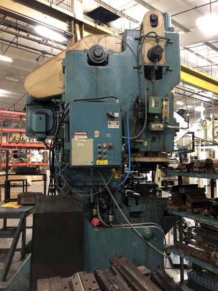 110 TON BLISS MODEL #C-110 OBI PRESS, 8&quot; STROKE. STOCK #0950121