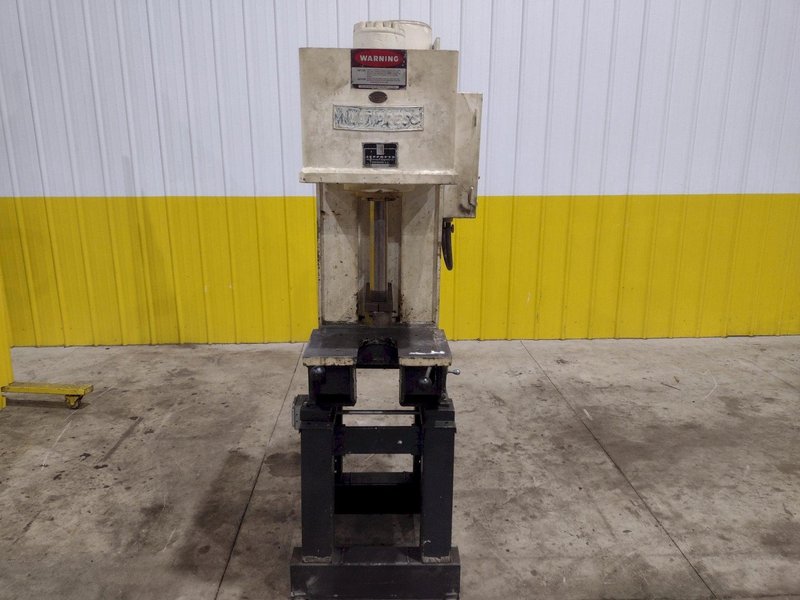 6 TON DENISON MODEL#MULTIPRESS HYDRAULIC C FRAME PRESS 12" STROKE: STOCK #22297