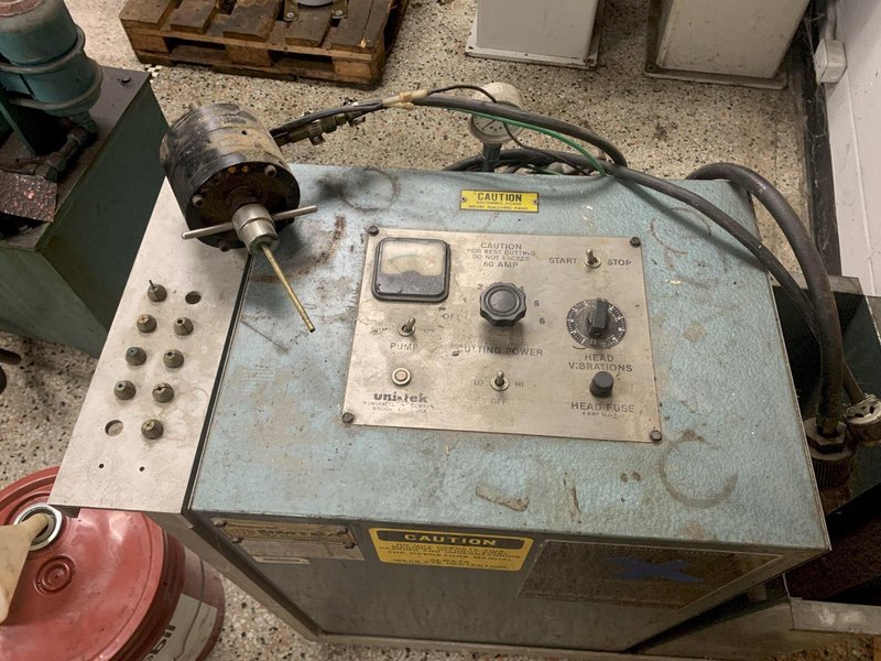 Uni-Tek Tap Burner/Disentegrator, Model 100-D, S/N 073030.