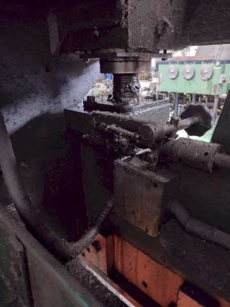 90 TON X 10' CHICAGO D&amp;K MODEL #810-L MECHANICAL BRAKE WITH AIR CLUTCH: STOCK 16343