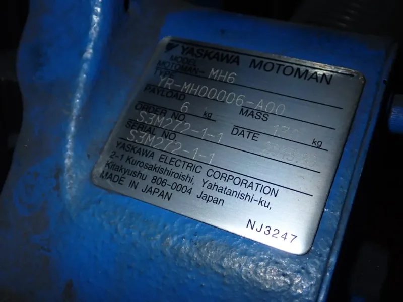 Yaskawa Motoman    Robot  - Mh6