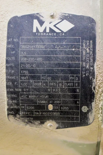 7.5 HP X 20" MK WET BRICK AND BLOCK SAW: YOBRO #25030