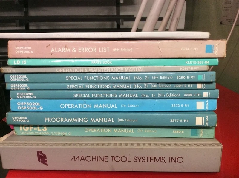 1991 OKUMA LB15 | CNC &amp; N/C Controls