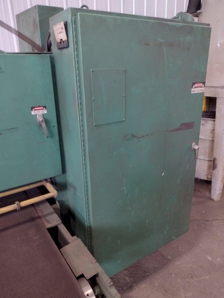 42" X 50 HP TIMESAVER MODEL #343-1SG  SLAG GRINDER BELT SANDER WITH HAMMOND DUST COLLECTOR: STOCK #17009