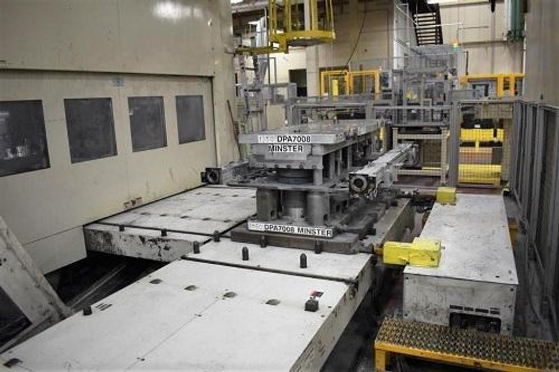 1200 Ton Minster E2-1200 Straight Side Press