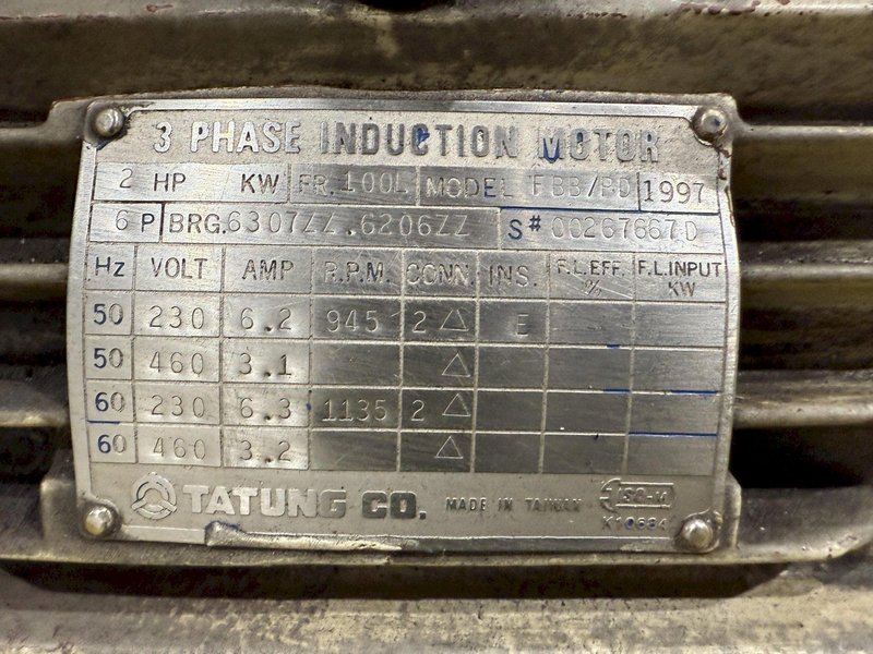 12&quot; X 24&quot; ACER MODEL #AGS-1224AHD HYDRAULIC HORIZONTAL SURFACE GRINDER: STOCK #23370