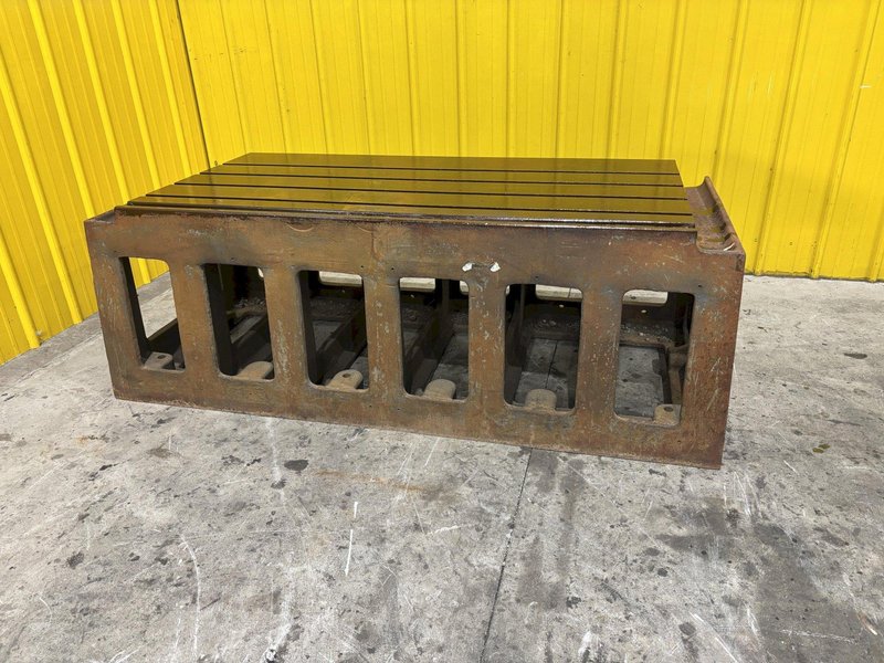 32&quot; X 64&quot; T SLOTTED STEEL DRILL BOX SETUP TABLE: STOCK #23229