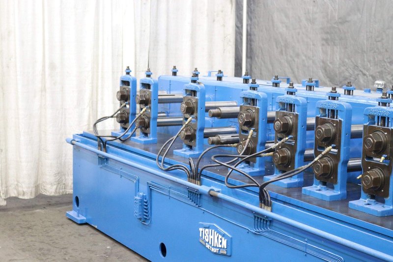 26 STAND X 3&#039; TISHKEN ROLLFORMER: STOCK #72239