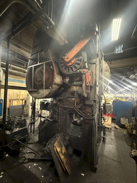 1600 TON AJAX FORGING PRESS, NEW IN 1978, 12" STROKE: YOBRO #24242