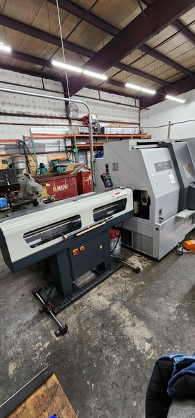 Mori Seiki SL-154SY Multi Axis CNC Lathe, 2003 – Bar Feeder, Live Tooling