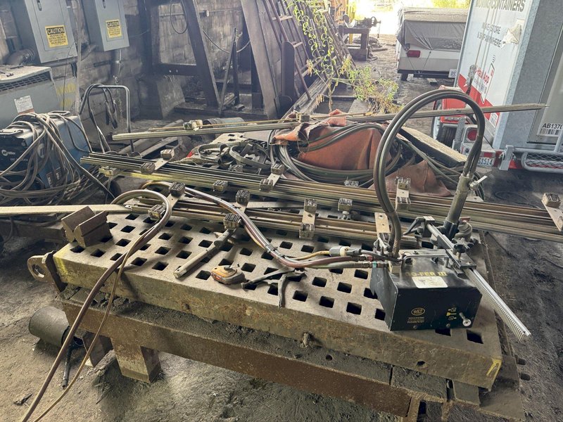 60&quot; X 60&quot; ACORN WELDING TABLE. STOCK # 0890525