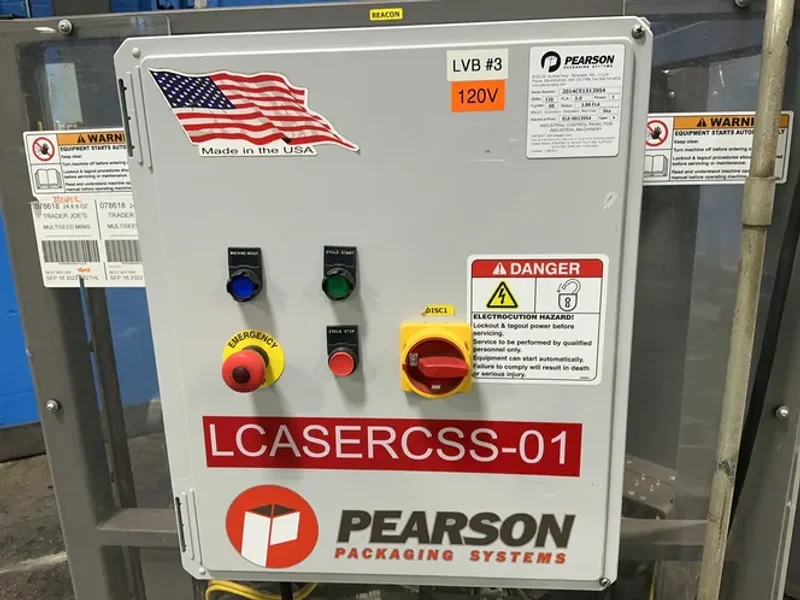 Pearson Packing Systems Box Forming System - Ce15