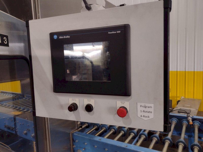 EXTRUDE HONE / SURFTRAN MODEL #STR-1 HIGH PRESSURE WASHER &amp; DEBURRING SYSTEM W/ STORCH DEMAGNETIZER MACHINE: STOCK #19369