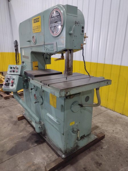 36" DOALL MODEL #3612-3 VERTICAL BAND SAW: YOBRO #25847