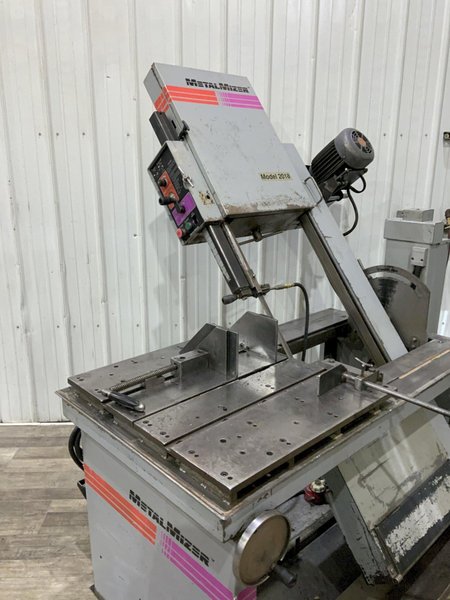 18" X 20" METAL MIZER MODEL 2018, TILT-FRAME VERTICAL BAND SAW.: STOCK #81426