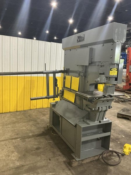 110 TON FICEP HELLER MODEL #UH 1105 HYDRAULIC IRONWORKER: YOBRO #25187