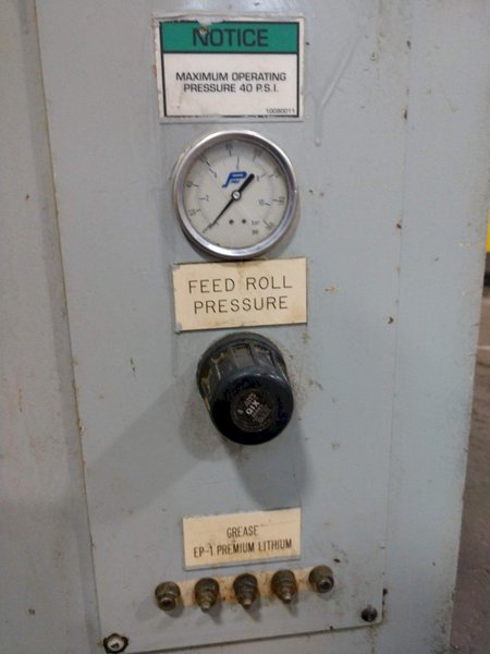 12&quot; X .25&quot; COE MODEL #CPRF-412 POWERED SERVO COIL STRIP FEEDER: STOCK #13490