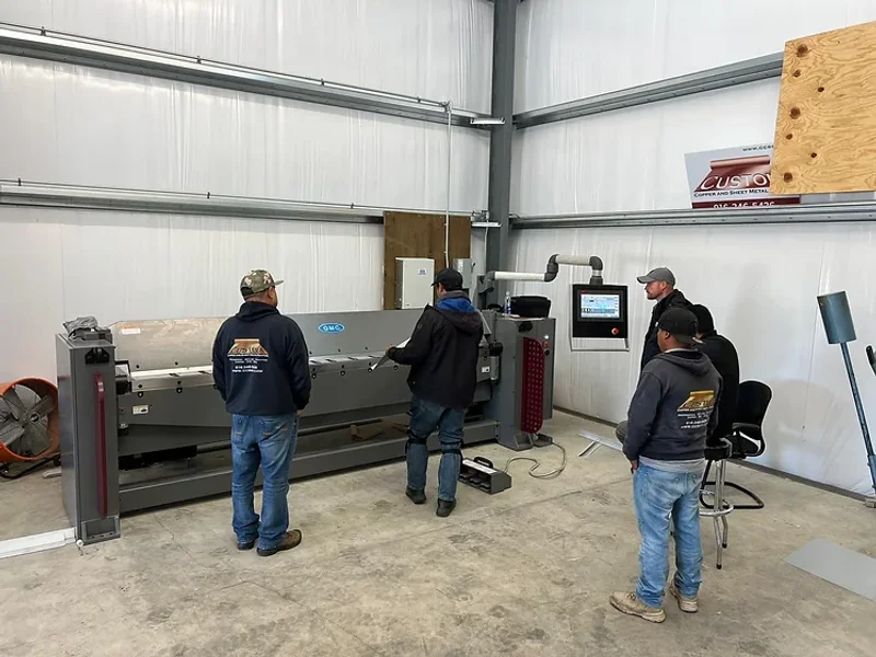 NEW 10' X 14GA - GMC MODEL EFM-1014CNC SHEET METAL FOLDER