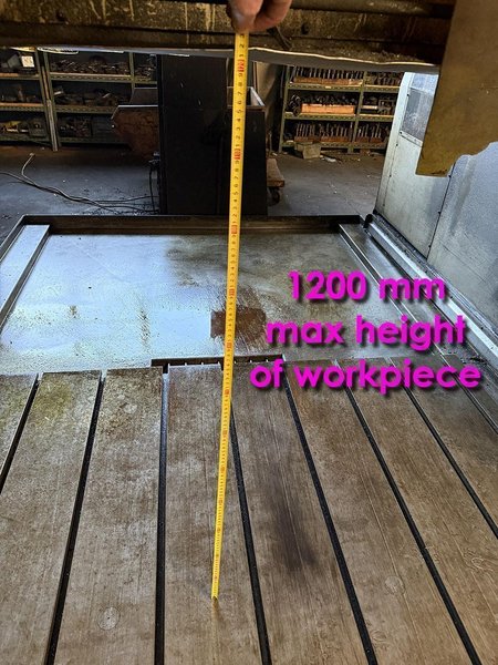 Unisign Uniport 6 X: 8000 - Y: 2500 - Z: 800 mm CNC 5 axes