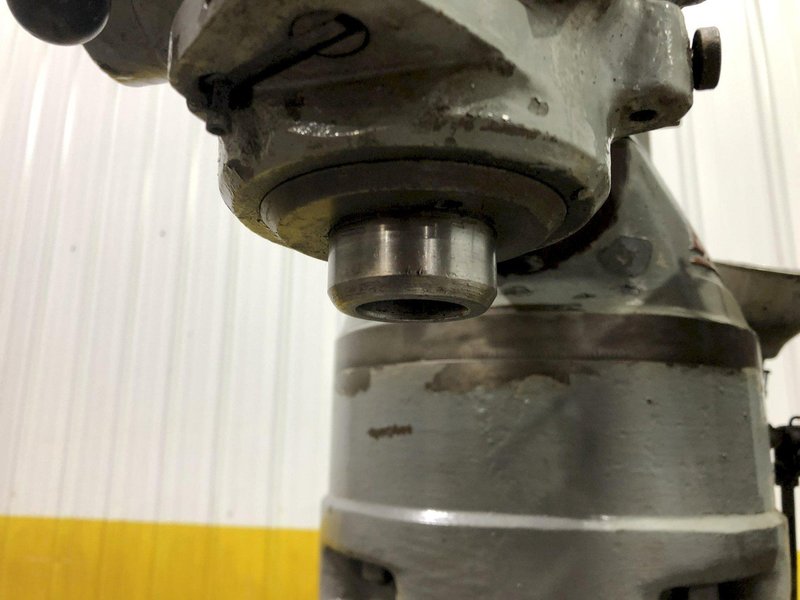 1 HP BRIDGEPORT VERTICAL KNEE RAM TYPE MILLING MACHINE MILL: STOCK 17276
