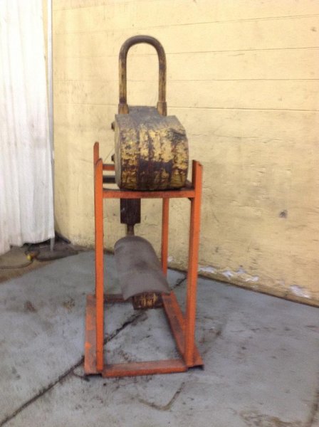 16,000 LB X 48&#039; AMERICAN CRANE COIL LIFTER C HOOK: STOCK #65630