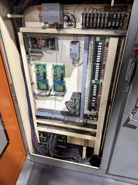 5" DEVLIEG 5K-120 CNC HORIZONTAL BORING MILL WITH UPDATED FAGOR CONTROL. STOCK # 0219826