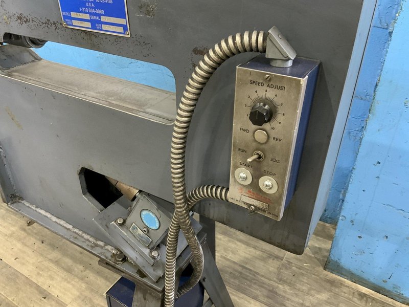 6’ X 10 GAUGE MAY TOOL MODEL MTC-72 CIRCLE SHEAR: STOCK #81394