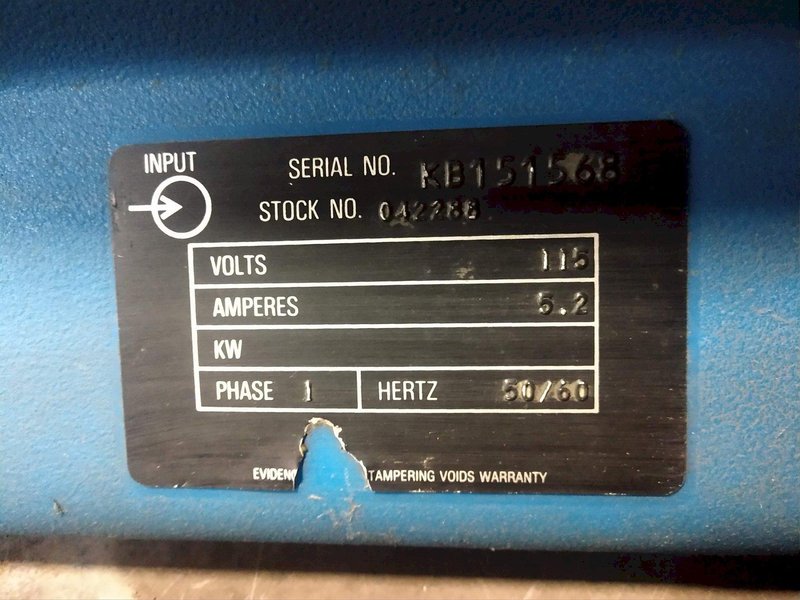 6 AXIS MOTOMAN MODEL SK16-6 ROBOT WELDING CELL WITH MILLER AUTO DELTAWELD 452 WELDER: STOCK #13838