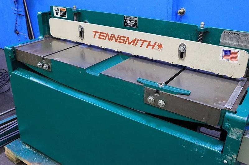 52" X 16 Ga TENNSMITH Hydraulic Squaring Shear, Model 52H