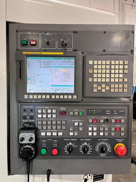 Samsung MCV 50 CNC Vertical Machining Center – TSC 12,000 RPM MILL