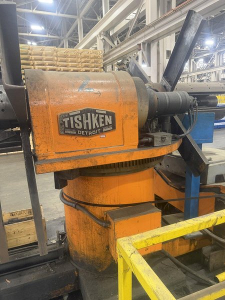 15,000 LB X 16" TISHKEN MODEL #HR-160 DOUBLE END REEL &amp; CAR: YOBRO #25253