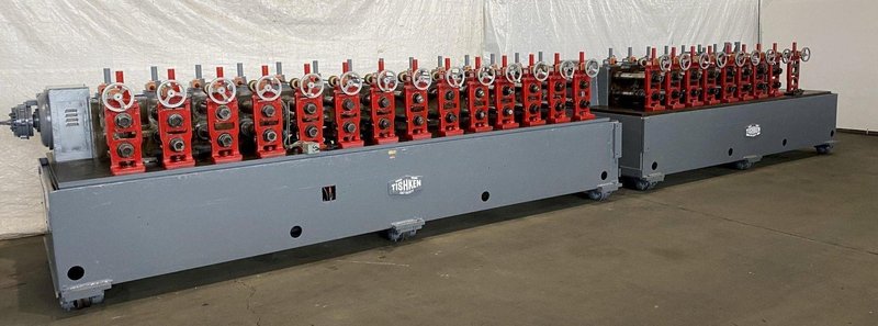 22/24 STAND X 3.5&quot; X 21&quot; TISHKEN MODEL #24HW-S-3-1/2 ROLLFORMER, NEW 1999: STOCK #15343