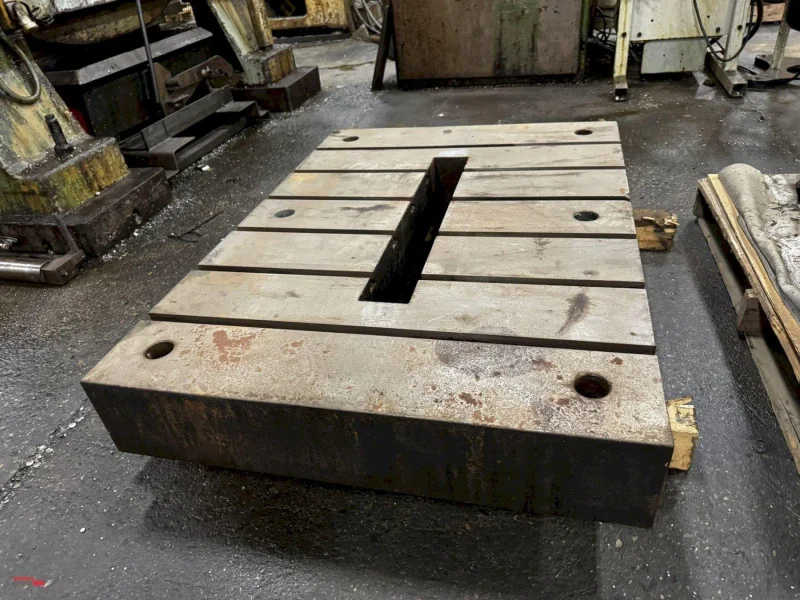 42-1/2&quot; X 30-1/4&quot; x 6&quot; HEAVY DUTY STEEL BOLSTER PLATE. STOCK # 0991125