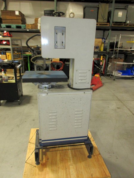 PRM RF66KB30, 7" x 12" Vertical Metal Cutting Band Saw, Variable Speed with Blade Welder/Cutter/Grinder, 110V Single Phase- Auction Item