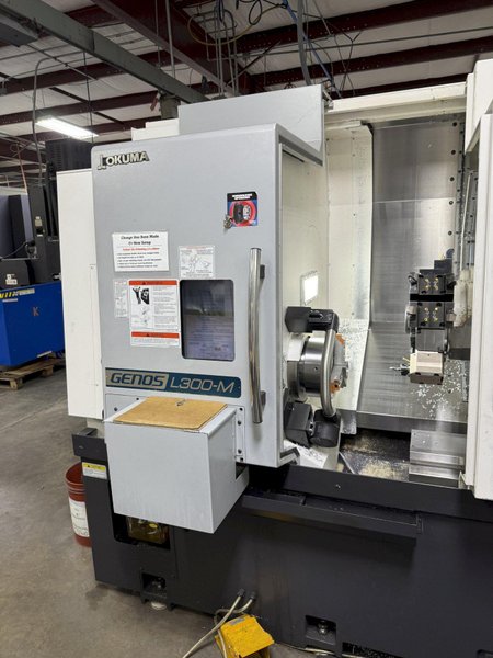 2016 Okuma Genos L300-MYW CNC Lathe For Sale