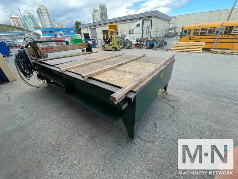 5&#039; X 20&#039; VICON HVAC 520-DL PLASMA CUTTER