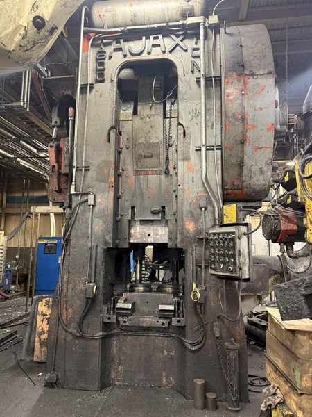 1600 TON AJAX FORGING PRESS, NEW IN 1978, 12" STROKE: YOBRO #24242