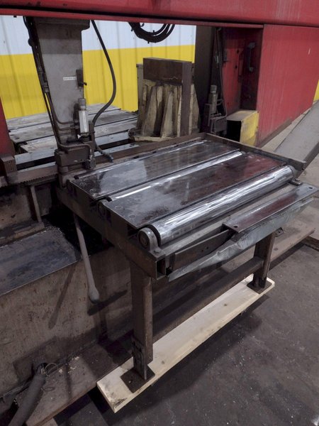 14" X 20.5" BOMAR MODEL #SL-520 SEMI-AUTOMATIC DUAL POST HORIZONTAL BAND SAW, 2003: STOCK #19577